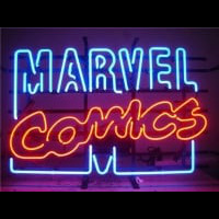 Marvel Comics Neon Sign