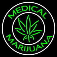 Medical Cross Marijuana Neon Sign