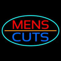 Mens Cuts Neon Sign