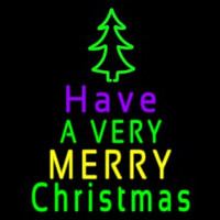 Merry Christmas And Happy New Year Neon Sign