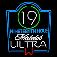 Michelob Ultra 19th Hole Beer Sign Neon Sign