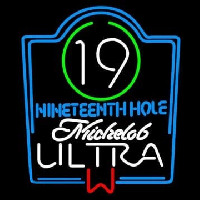Michelob Ultra 19th Hole Neon Sign