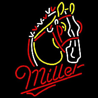 Miler Horse Beer Sign Neon Sign