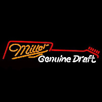 Miller Guitar Beer Sign Neon Sign