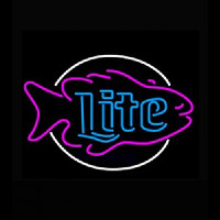 Miller Lite Fish Neon Sign