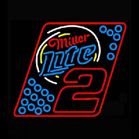 Miller Lite Rusty Wallace Neon Sign