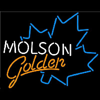 Molson Golden Blue Maple Leaf Beer Sign Neon Sign