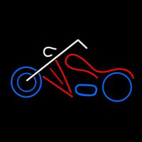 Motorcycle Logo Neon Sign