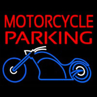 Motorcycle Parking Neon Sign