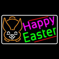 Multicolor Happy Easter 1 Neon Sign