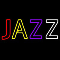 Multicolor Jazz Neon Sign
