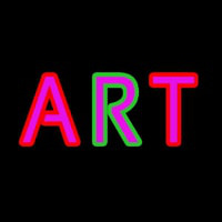 Multicolored Art Neon Sign