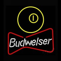 NEW Budweiser Pool Bowtie Beer Light Neon Sign