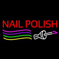 Nail Polish Brush Neon Sign