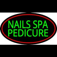 Nails Spa Pedicure Neon Sign