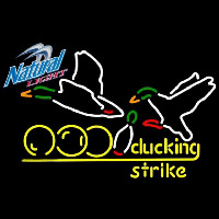 Natural Light Bowling Sucking Strike Beer Sign Neon Sign