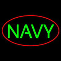 Navy Block Neon Sign