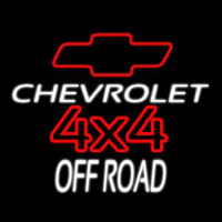 New Chevy Bowtie 4x4 Off Road Neon Sign