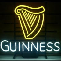 New Guinness Irish Lager Ale Harp Neon Sign