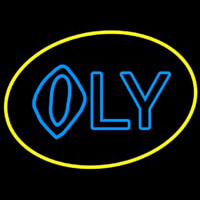 Oly Logo Neon Sign