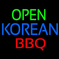 Open Korean Bbq Neon Sign