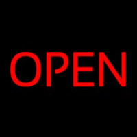 Open No Border Neon Sign