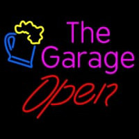Open The Garage Neon Sign