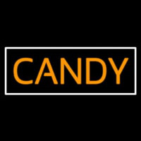 Orange Candy Neon Sign