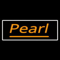 Orange Pearl Neon Sign