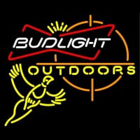 Outdoors Pheasant Hunting Bud Light Neon Sign