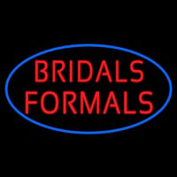 Oval Bridals Formals Neon Sign