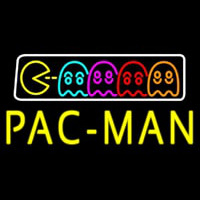 Pac Man Neon Sign