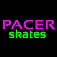 Pacer Skates Logo Neon Sign