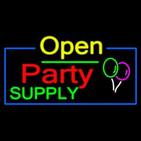 Party Supply Open Neon Sign