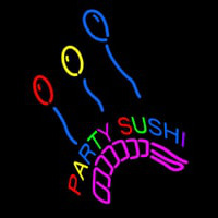 Party Sushi Neon Sign