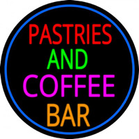 Pastries N Coffee Bar Neon Sign