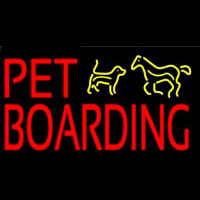 Pet Boarding 1 Neon Sign