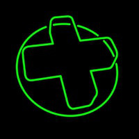 Pharmacy Green Cross Neon Sign