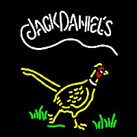 Pheasant Jack Daniels Neon Sign