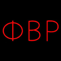 Phi Beta Rho Neon Sign