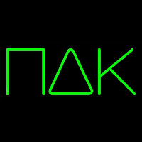 Pi Delta Kappa Neon Sign