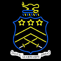 Pi Kappa Phi Chapters Logo Neon Sign