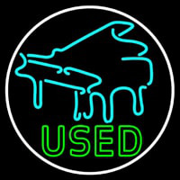 Piano Used Neon Sign