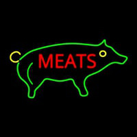 Pig Meats Neon Sign