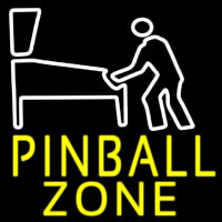 Pinball Zone Neon Sign