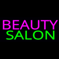 Pink Beauty Salon Green Neon Sign