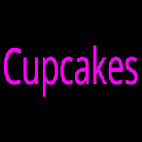 Pink Cupcakes Neon Sign