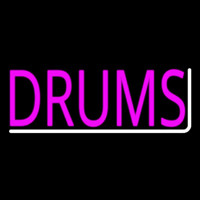 Pink Drums 2 Neon Sign