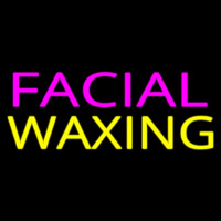 Pink Facial Yellow Wa ing Neon Sign