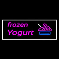 Pink Frozen Yogurt Neon Sign